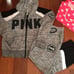 VS PINK Colorblock Hoodie and Jogger SET - MEDIUM