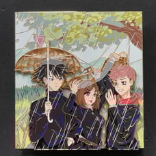 KonbuPins Nobara, Yuji, Megumi umbrella JJK enamel pin