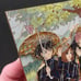 KonbuPins Nobara, Yuji, Megumi umbrella JJK enamel pin