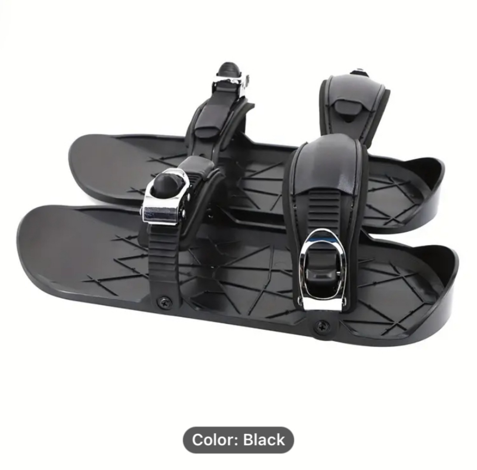 Skiing and skating snow shoes adjustable