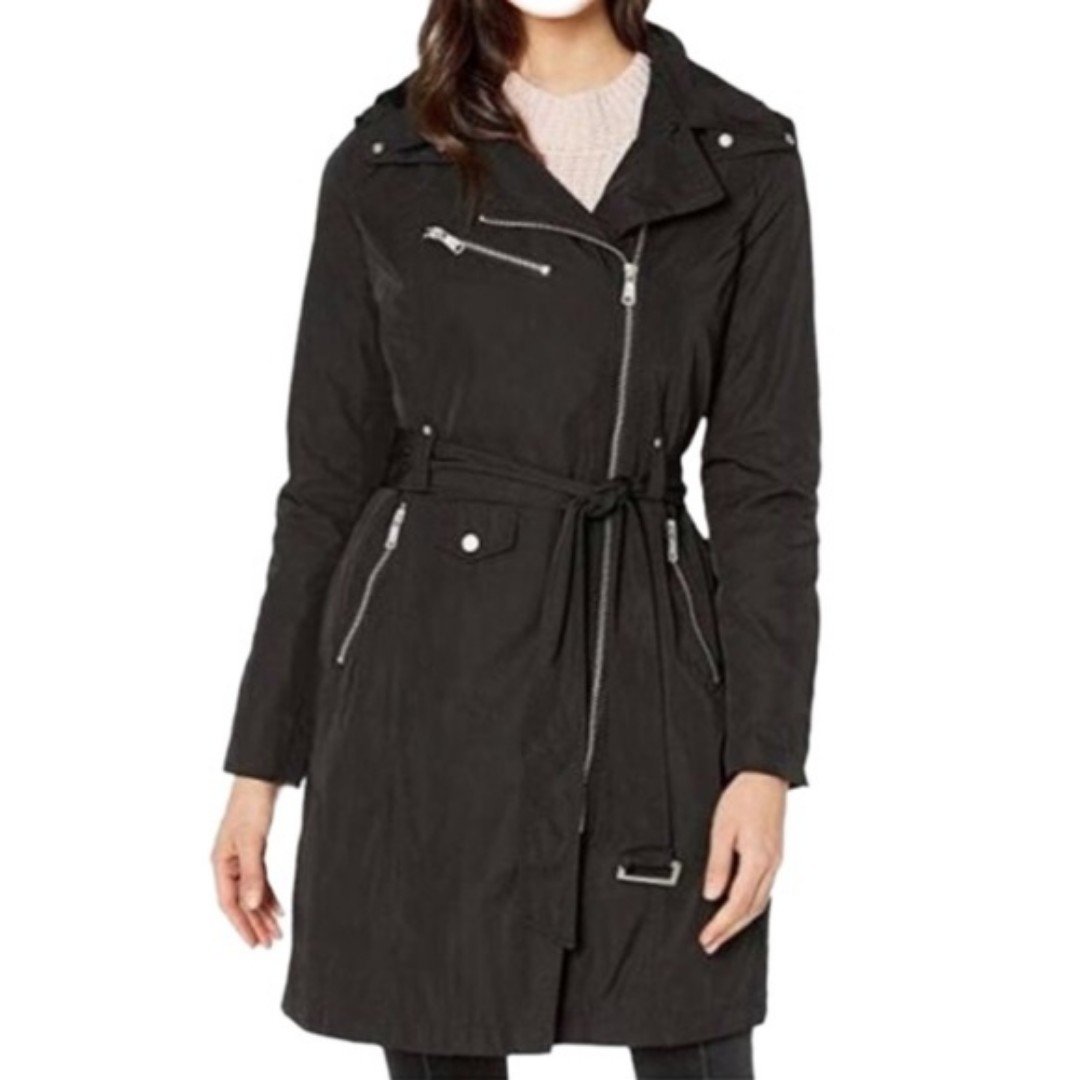 Avec Les Filles Moto Coat Black Size Small