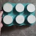 Pioneer Women Floral Teal Ceramic (6) Muffin Pan