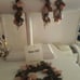 4-NW multi stone glass charm strech bracelet vintage lt#2000e-2 high-end FASHION