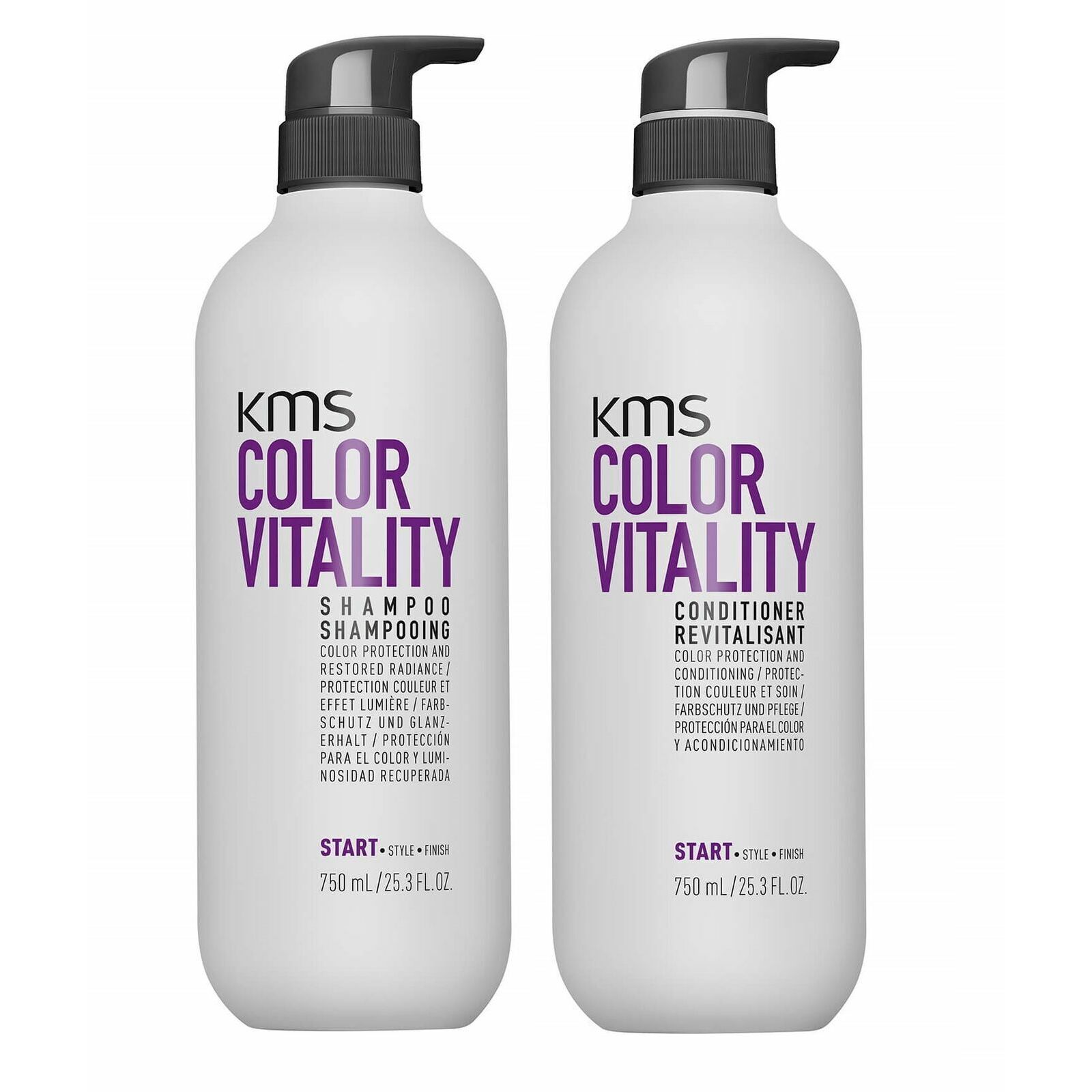 KMS California Color Vitality Shampoo & Conditioner Duo 25.3 oz set