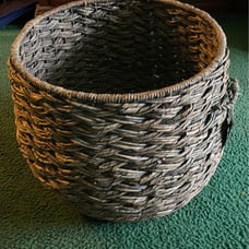 Large Round Threshold basket