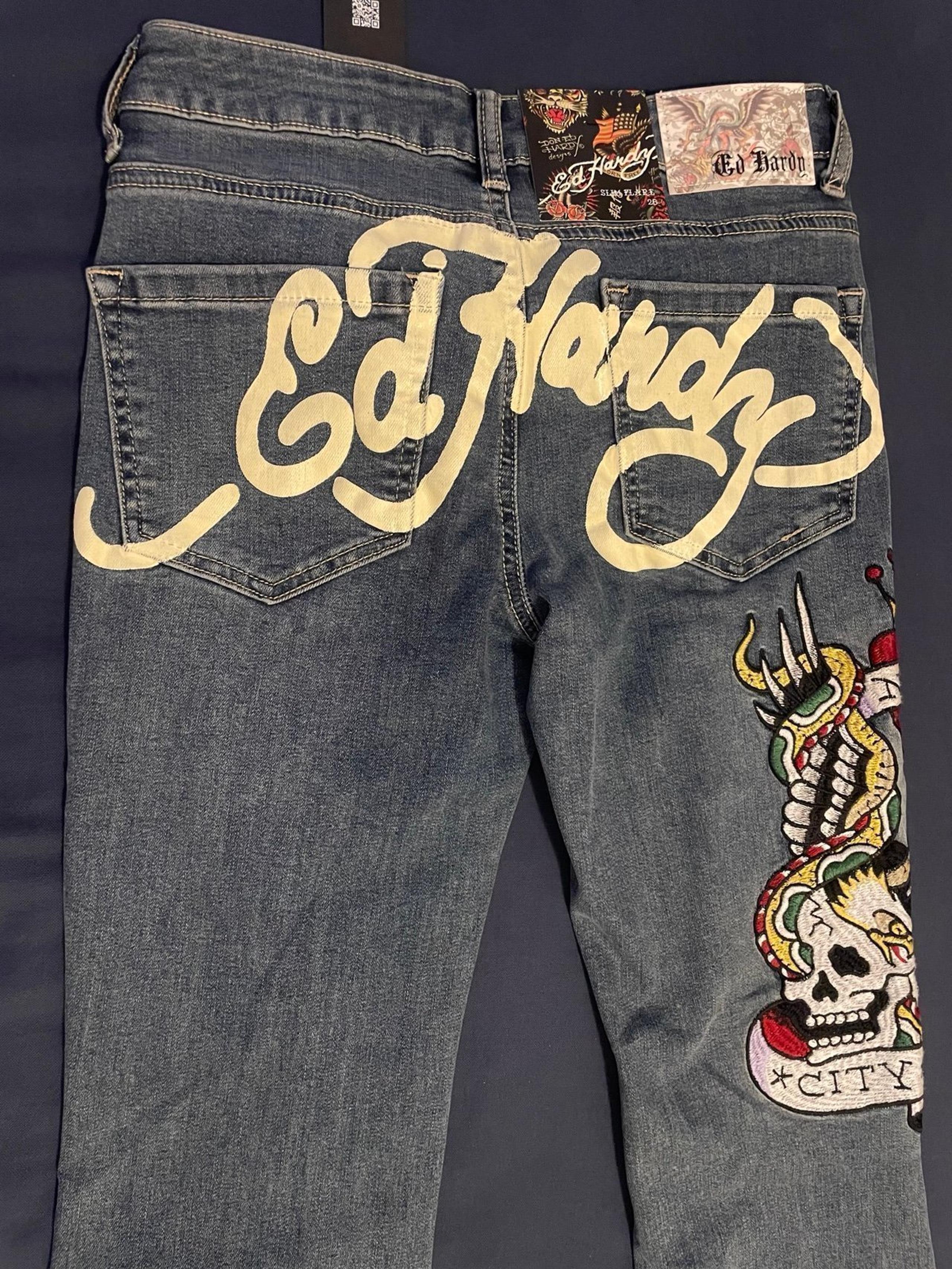 Ed hardy Jeans low rise flare