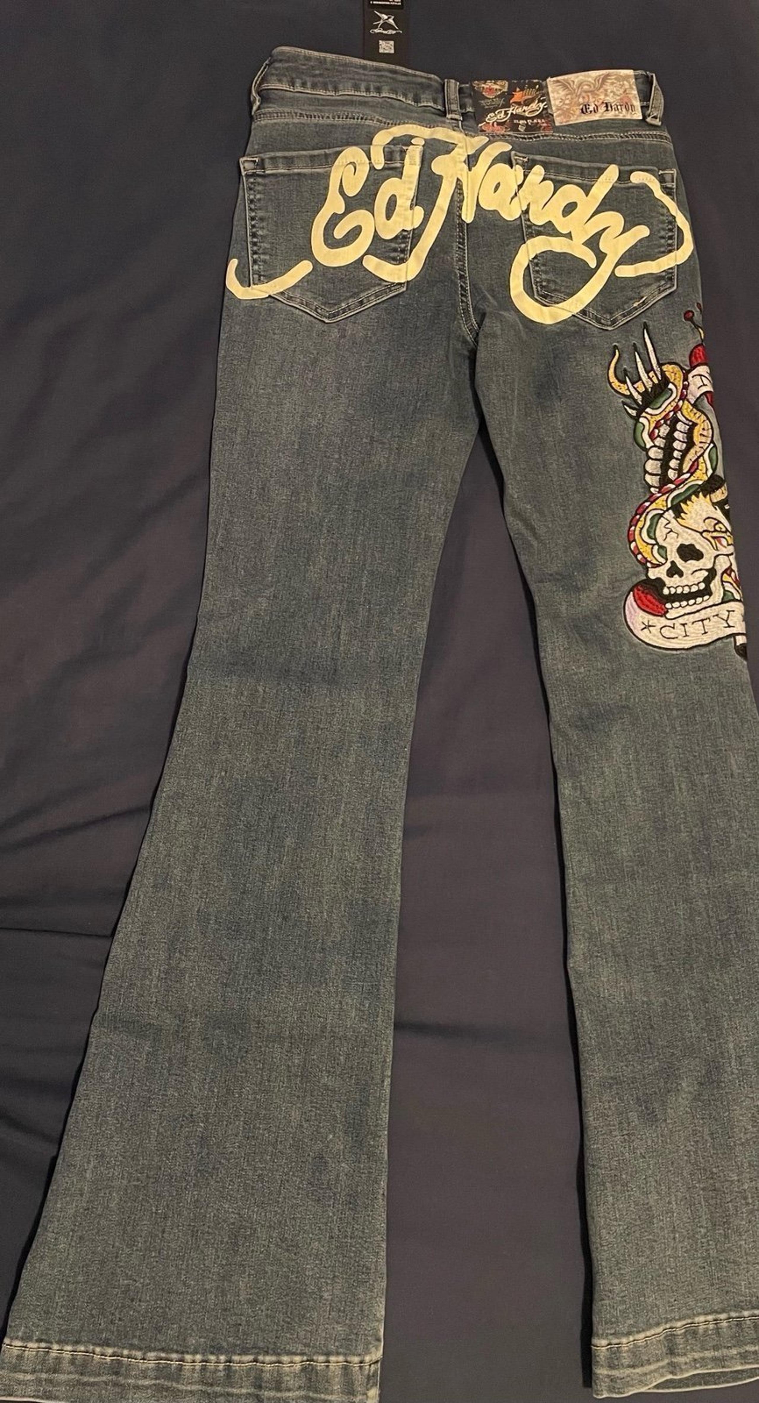 Ed hardy Jeans low rise flare