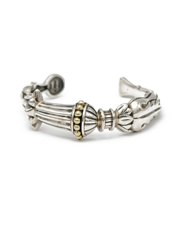 Lagos Sterling & Gold Cuff Bracelet