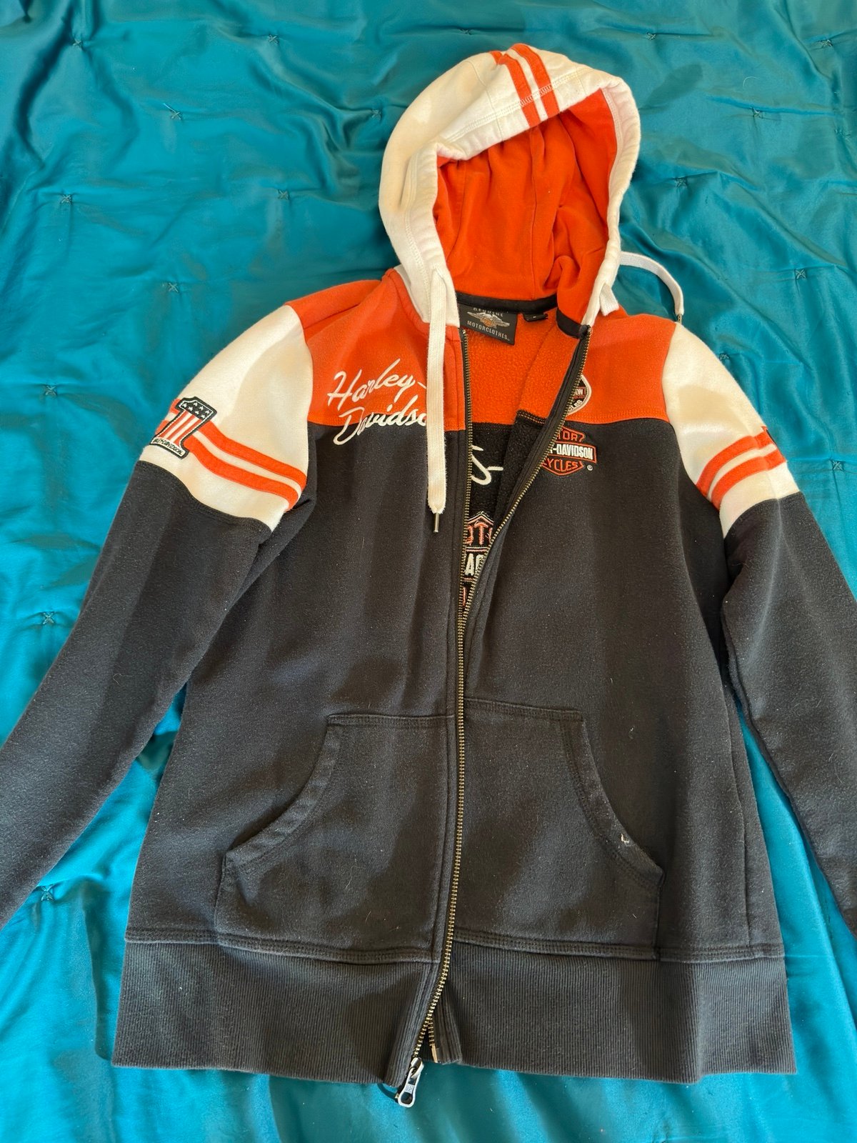 Vintage Harley Davidson Hoodie, Size M