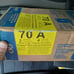 Circuit breaker load Center two slots four circuits 70 amp Square D for outdoor