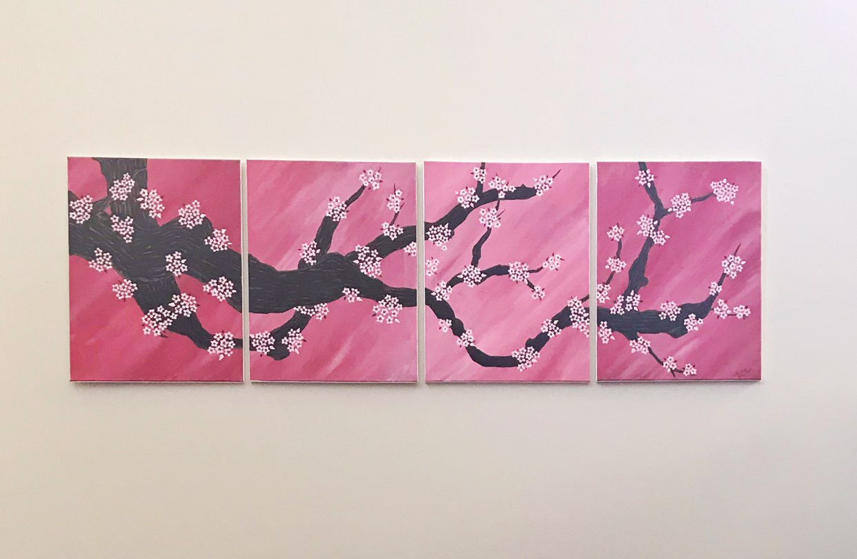 Large Original Multicanvas Painting