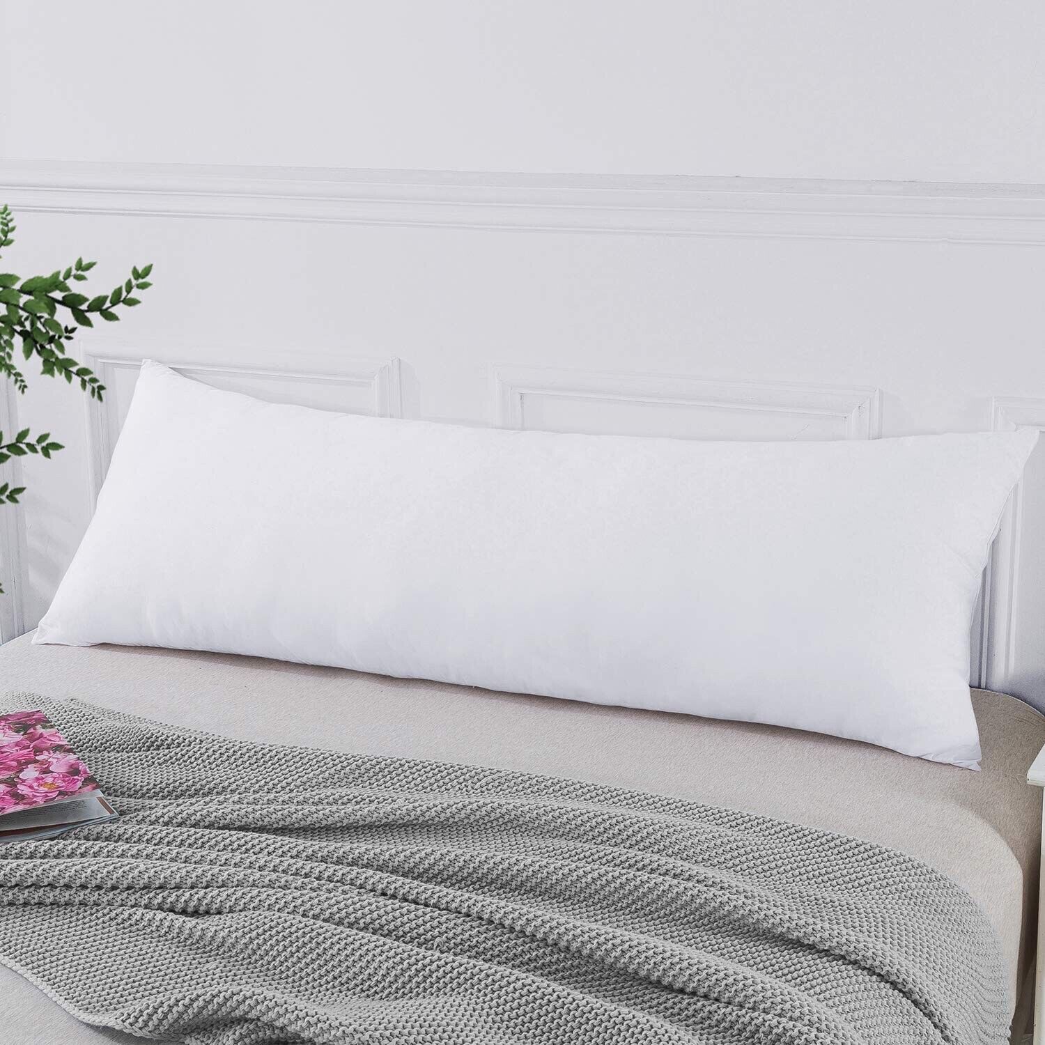 Full Body Pillows for Adults Long Body Pillow Insert Breathable Soft Large 20×5