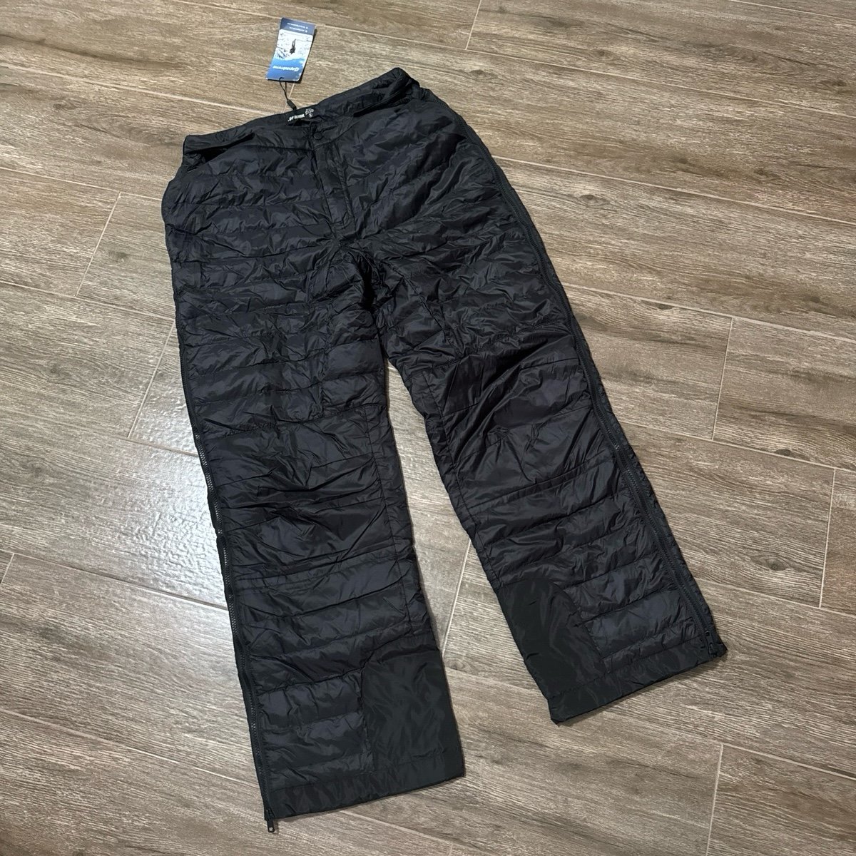 New Tapasimme Men's Winter Ultra Warm Utility Down Pants light puffer pants L