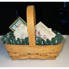 Vintage Longaberger 1996 Horizon of Hope Basket Combo Stationary Handle MINT!