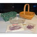 Vintage Longaberger 1996 Horizon of Hope Basket Combo Stationary Handle MINT!