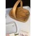 Vintage Longaberger 1996 Horizon of Hope Basket Combo Stationary Handle MINT!