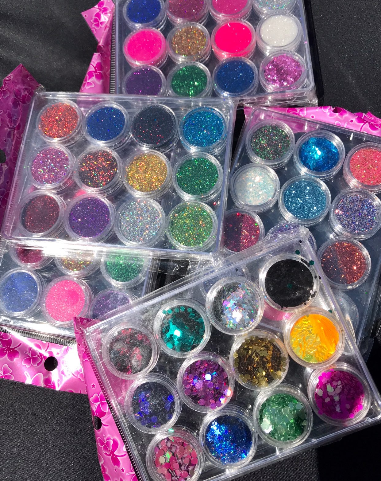 BUNDLE DEAL 4 Glitter Palettes
