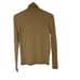 Neiman Marcus 100% Cashmere Beige Neutral Long Sleeve Turtleneck Sweater Size M