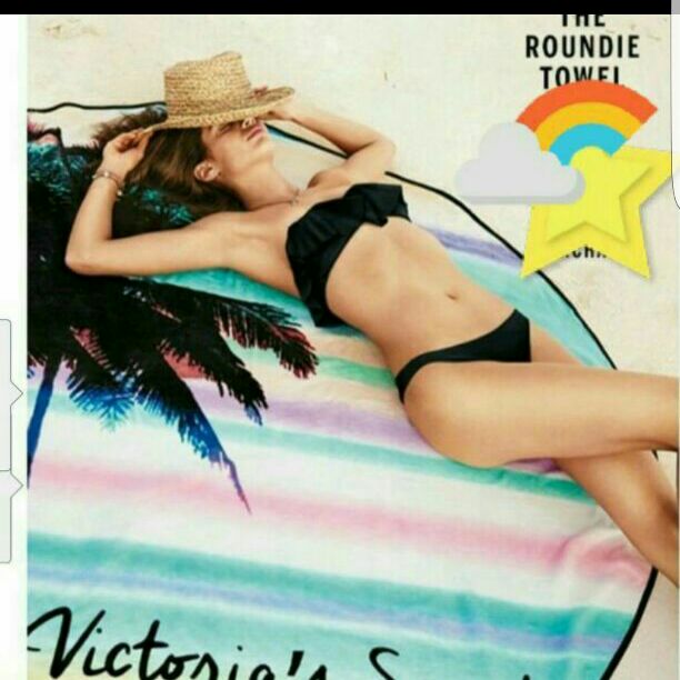 Victoria's secret, the roundie towel