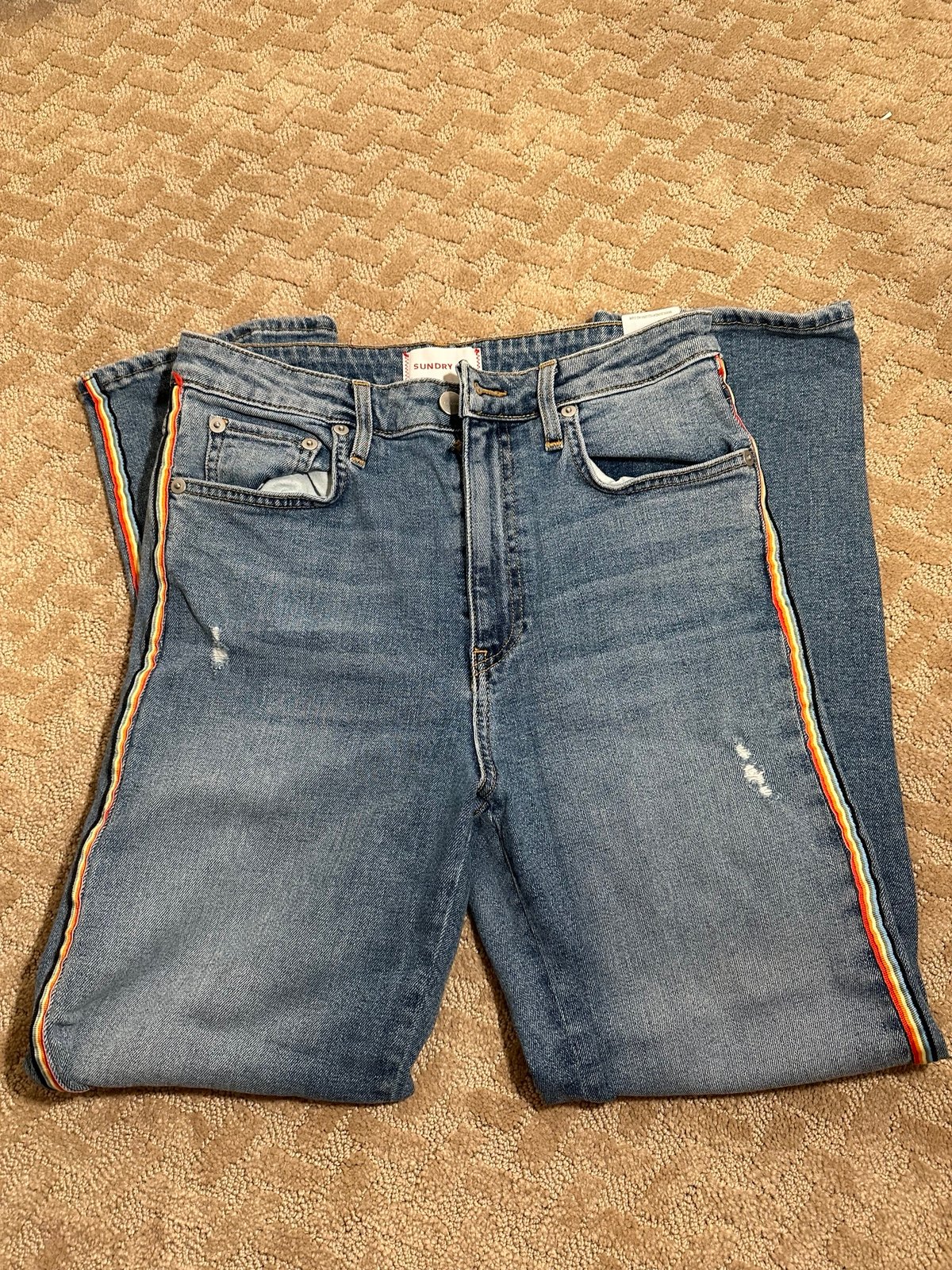 Sundry Rainbow Jeans
