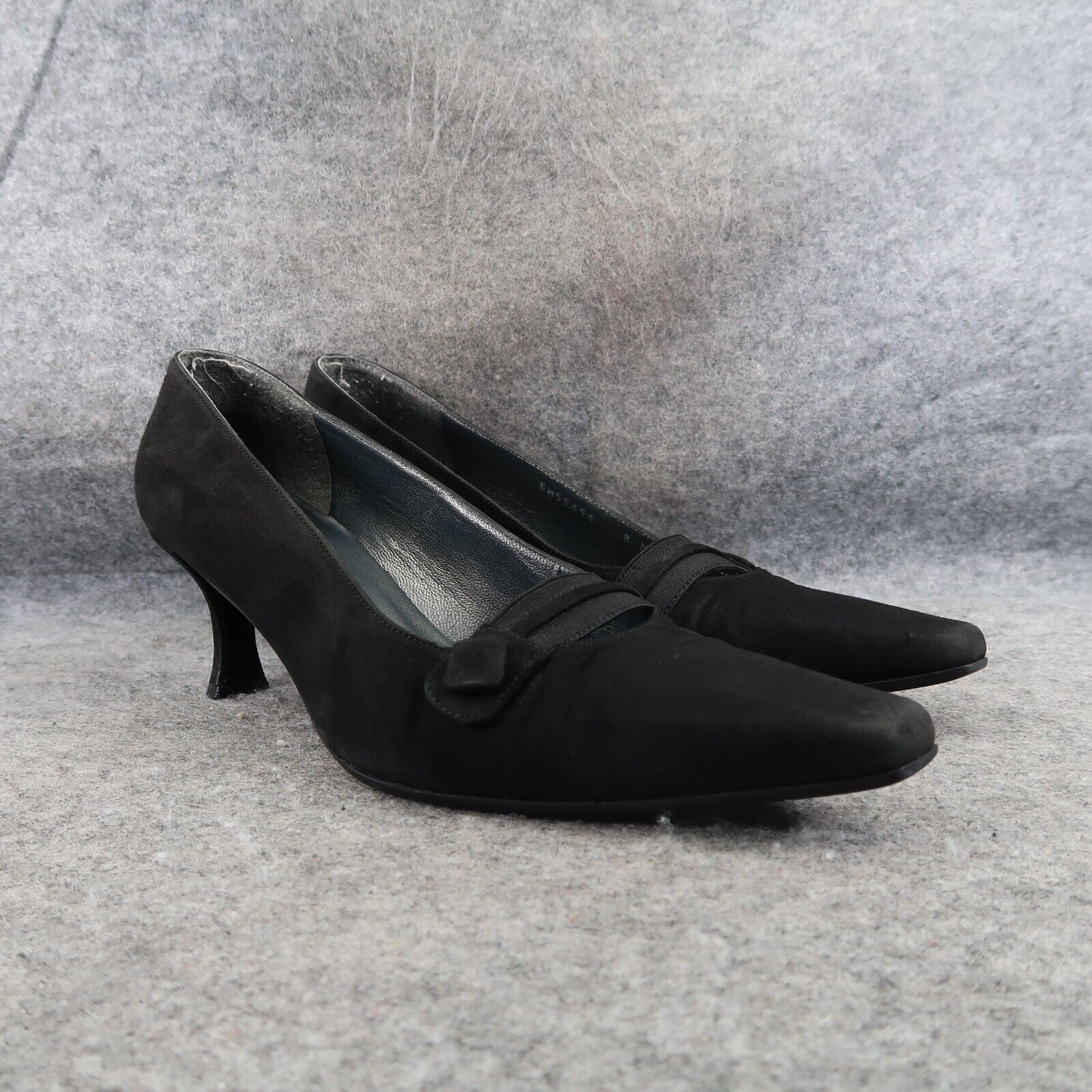 Stuart Weitzman Shoes Womens 8 Pumps Classic Leather Pointed Toe Formal Fashion