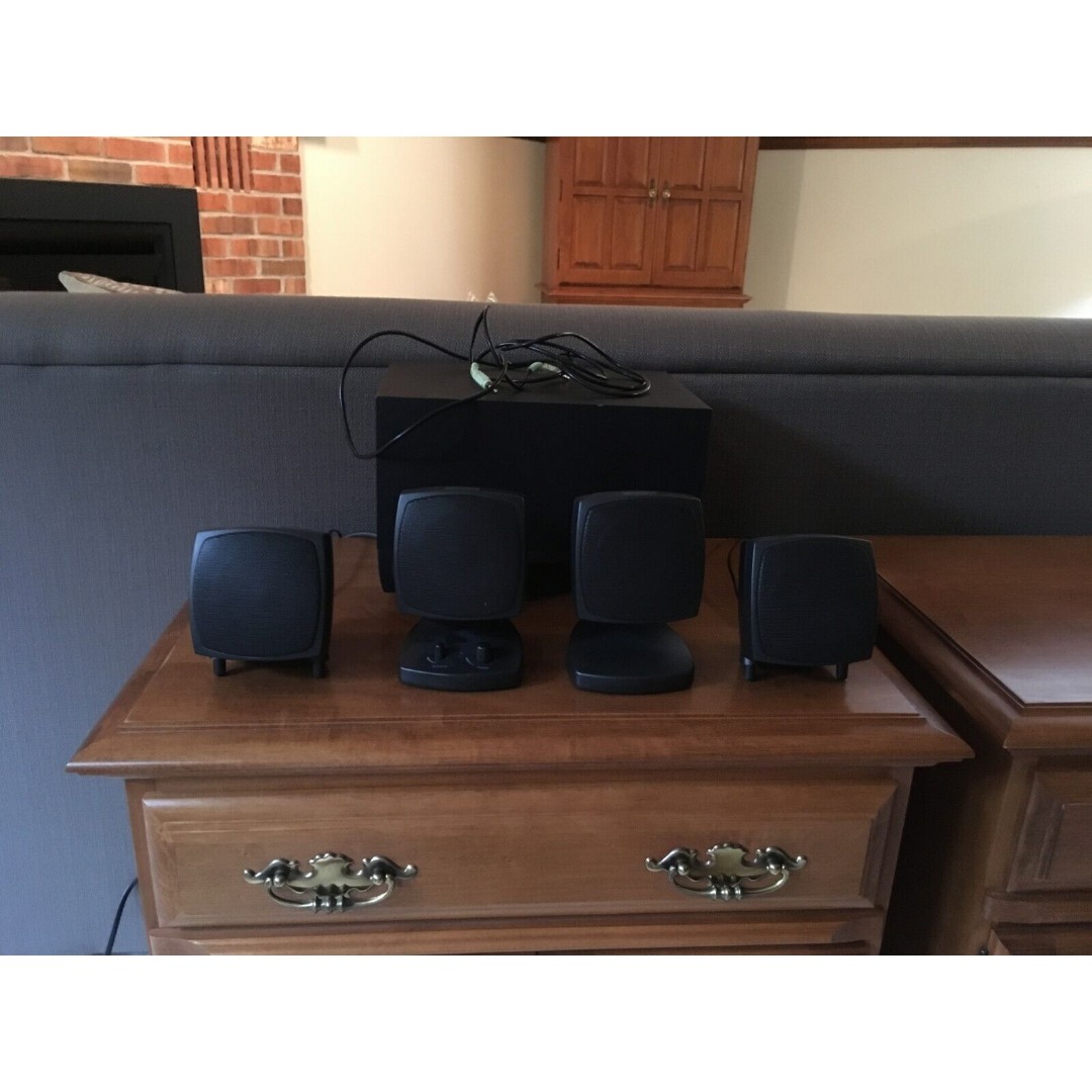 Altec Lansing ACS54 Multimedia Computer Speaker System Speakers and Subwoofer