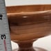 Handcrafted Myrtlewood Oregon Pedestal Wood Bowl | 4 Tall, 7 Diameter - STUNNING