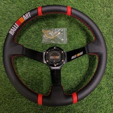 Ralliart steering wheel