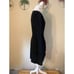 NWT! Club Monaco Black Silk Side Drape Mini Dress Size 6