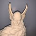 SANTINI VIKING STATUE NORSE WARRIOR SCULPTURE,Amilcare Santini Italian 1910-1975