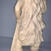 SANTINI VIKING STATUE NORSE WARRIOR SCULPTURE,Amilcare Santini Italian 1910-1975