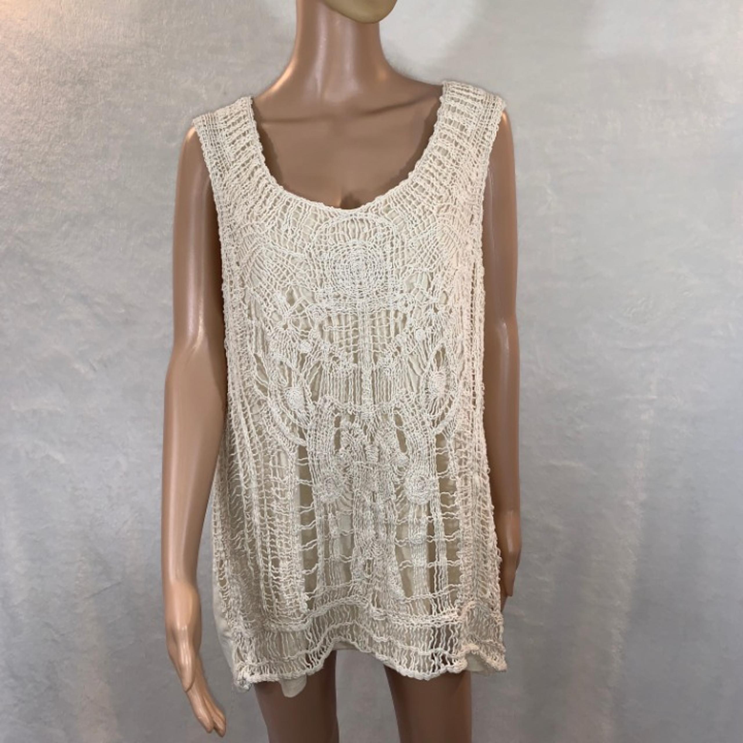 ADIVA women's top sleeveless size 1X