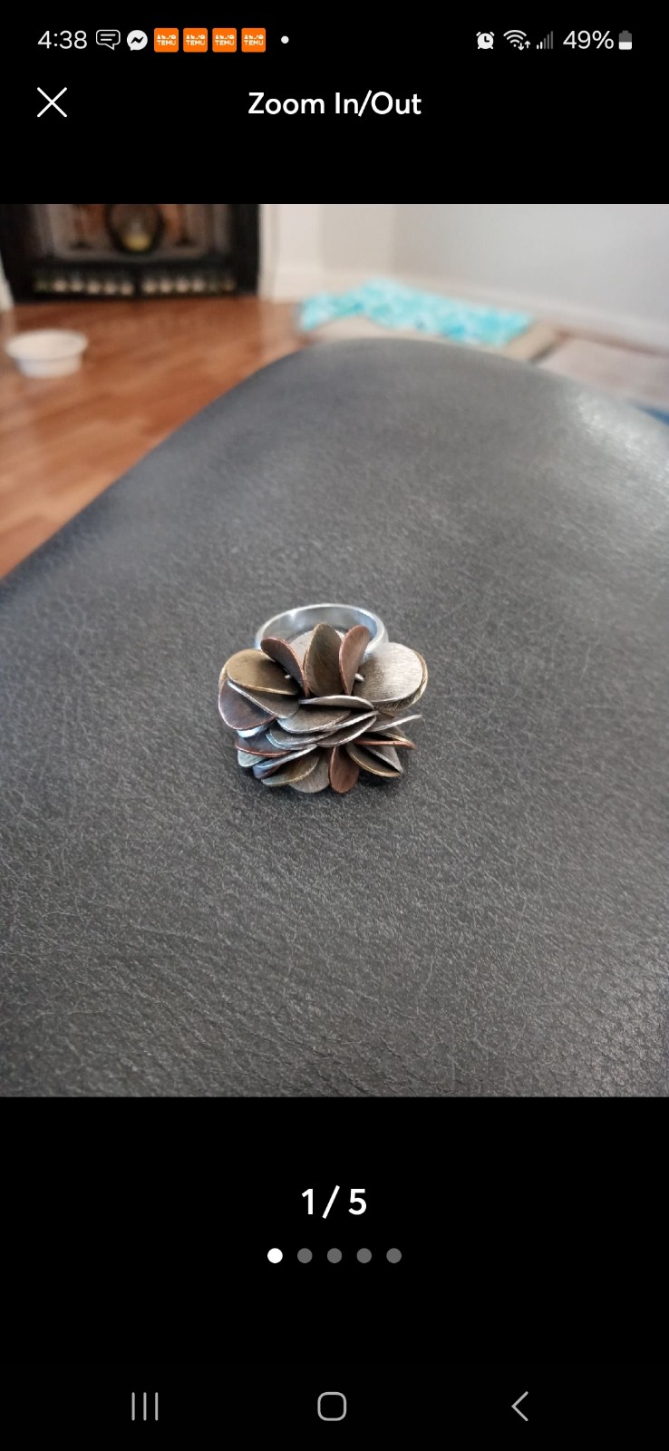 Silpada Cha Cha ring size 7