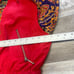 Vintage 80s 90s Fera Skiwear Red Womens M Full Zip Ski Snow Floral Hoodie