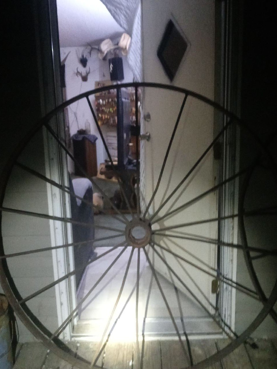 18 spoke 54in Vintage Iron Wagon Wheels
