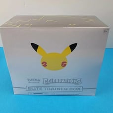 Pokemon Celebrations Elite Trainer Box ETB 25th Anniversary New Factory Sealed