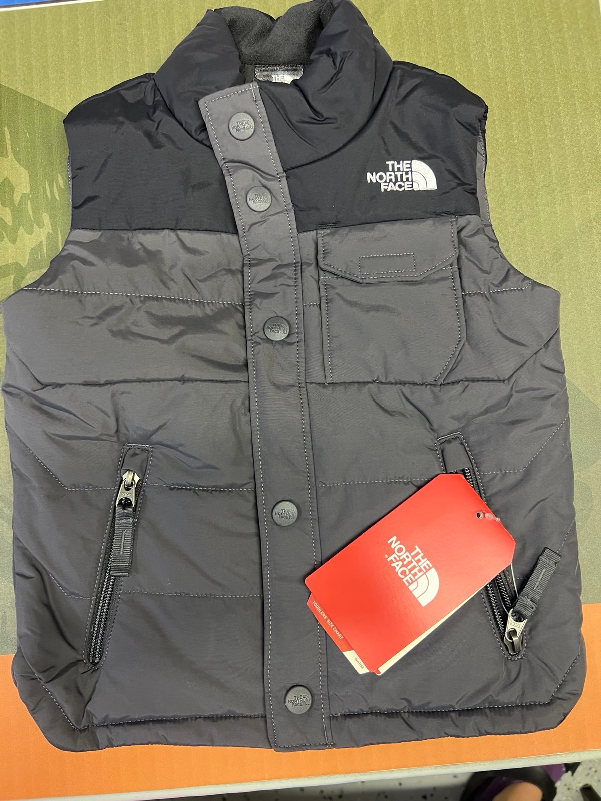 North Face youth vest