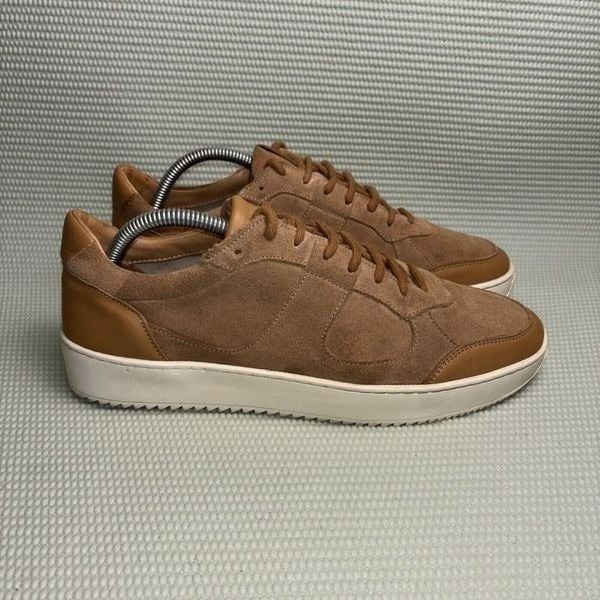 Royal Republiq Fashion Sneakers Leather Suede Men’s Size 8.5 Lite Brown