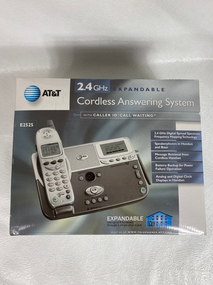 AT&T E5655 2.4 GHz Cordless phone system