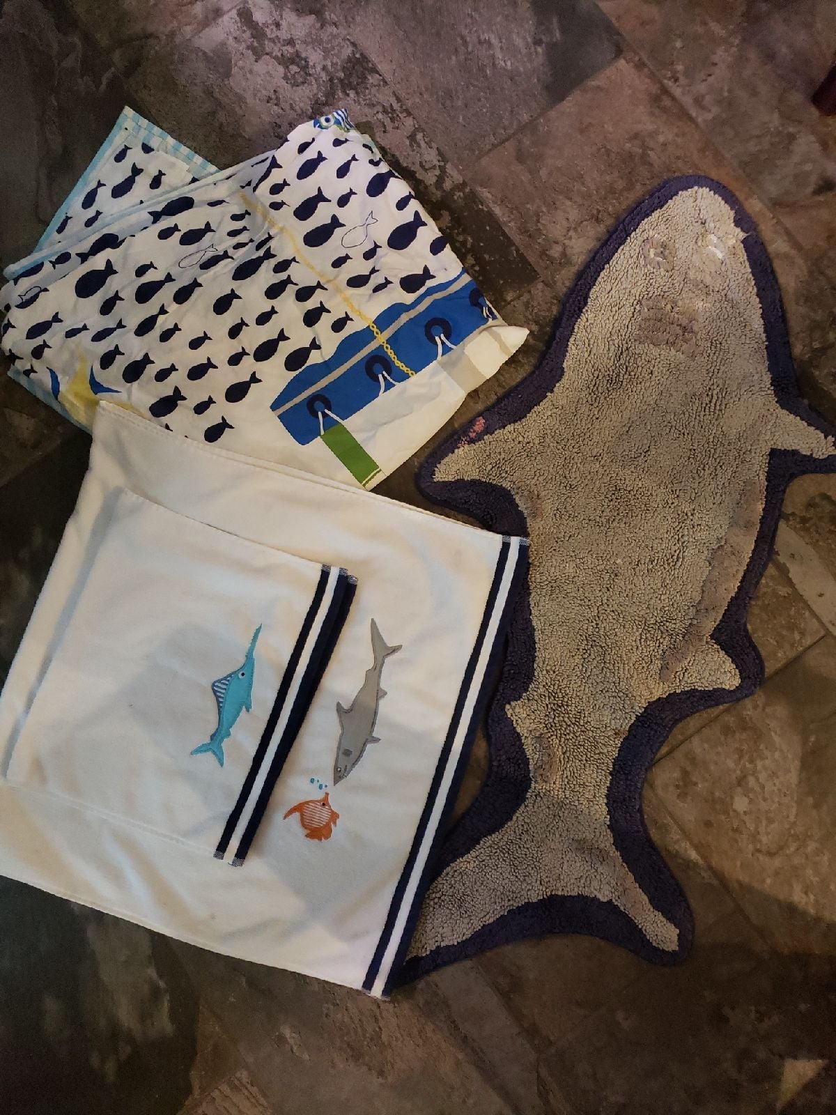 Pottery Barn Kids bathroom set