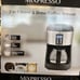 5-Cup Drip Coffee Maker, Automatic Brew Coffee Pot Machine with Built-In Burr Co