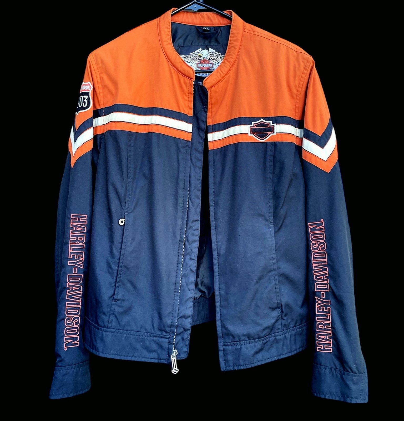 Women’s Harley Davidson motorcycle Lightweight Rain Jacket XL