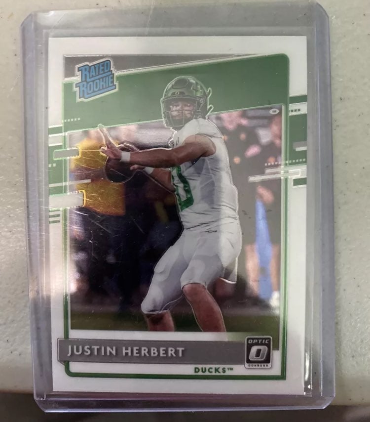 Justin Herbert Optic Rated Rookie