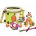 Parum Pum Pum Drum Musical Instruments Set Bugs Play Toddler Kids Toys 18M - 3Yr