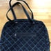 Vera Bradley large microfiber laptop shoulder bag