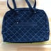 Vera Bradley large microfiber laptop shoulder bag