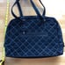 Vera Bradley large microfiber laptop shoulder bag