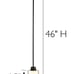 Design House 567214-BLK Oslo Mini Pendant Light Matte Black