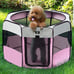 Foldable Pet Dog Cat Playpen Crates Kennel