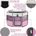 Foldable Pet Dog Cat Playpen Crates Kennel